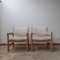 Mid-Century Blonde Oak Armchairs by Hans J Wegner, Set of 2 12