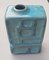 Turquoise Rectangular Ceramic Vase, Image 4