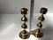 24-Carat Gold-Plated Teardrop Candlesticks by Hugo Asmussen, 1970s, Set of 2 5