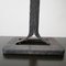 Large Antique Swedish Cast Iron Four-Arm Candelabra, Image 6