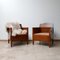 Dutch Art Deco Wooden Armchairs, Set of 2 6