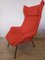 Red Armchair by Magda Sepova and Miroslav Navratil, 1960s 5