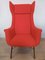 Fauteuil Rouge par Magda Sepova et Miroslav Navratil, 1960s 1