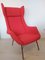 Red Armchair by Magda Sepova and Miroslav Navratil, 1960s 2