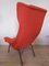 Fauteuil Rouge par Magda Sepova et Miroslav Navratil, 1960s 4