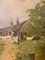Paul Lecomte, Village au Bord de la Rivière Impressionnisme, France, 1880 4