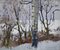 Gleb Savinov, Winter in the Wood, 1980 2