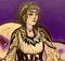 Odalisque, Arabe, Femmes, Harem, 1920, Violet et Noir Aquarelle 3