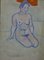 Edgardo Corbelli, Nude Watercolor, 1955, Image 1