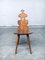 Mid-Century Brutalist Style Tiroler Chair Set, Austria, 1960s, Set of 2 8
