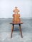 Mid-Century Brutalist Style Tiroler Chair Set, Austria, 1960s, Set of 2, Image 8