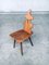 Mid-Century Brutalist Style Tiroler Chair Set, Austria, 1960s, Set of 2, Image 6