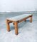 Postmodern Cubist Design Pine 2 Side Table, 1960s 6