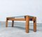 Postmodern Cubist Design Pine 2 Side Table, 1960s 13
