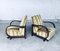 Sillones reclinables Art Déco de madera curvada, años 30. Juego de 2, Imagen 25