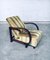 Sillones reclinables Art Déco de madera curvada, años 30. Juego de 2, Imagen 15