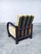 Poltrone reclinabili Art Déco in legno piegato, anni '30, set di 2, Immagine 6