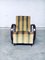Poltrone reclinabili Art Déco in legno piegato, anni '30, set di 2, Immagine 18
