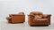 DS 101 Leather Armchairs from De Sede, 1970s, Set of 2 14