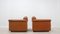 DS 101 Leather Armchairs from De Sede, 1970s, Set of 2 13