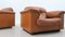 DS 101 Leather Armchairs from De Sede, 1970s, Set of 2 15