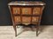 Small Transition Style Sauteuse Chest of Drawers in Rosewood 1