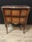 Small Transition Style Sauteuse Chest of Drawers in Rosewood, Image 7