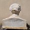 Busto de mármol, caballero con bigote, siglo XIX, Imagen 8