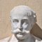 Marble Bust, Gentleman with Moustache, 19th Century 21