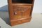 Art Deco Bedside Table or Jam Cupboard in Blond Walnut 3