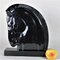 Head of Horse in Lacquered Black Marble, 20th Century, Image 19