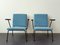Dutch Model 415 Lounge Chairs by Wim Rietveld for Gispen, 1950s, Set of 2, Image 1