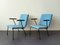 Dutch Model 415 Lounge Chairs by Wim Rietveld for Gispen, 1950s, Set of 2 2