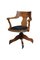 Turn of the Century Oak Office Chair 1