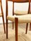 Mid-Century Danish Model 77 Chairs in Teak by Niels O Møller for J L Møllers Møbelfabrik, 1950s, Set of 6, Image 9