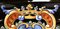 Maceta de loza de barro con adornos policromados de Gien, finales del siglo XIX o principios del XX, Imagen 25