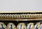 Maceta de loza de barro con adornos policromados de Gien, finales del siglo XIX o principios del XX, Imagen 7