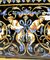 Maceta de loza de barro con adornos policromados de Gien, finales del siglo XIX o principios del XX, Imagen 9