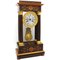 Antique Charles X Inlaid Portico Clock with Pendulum, 19th Century, Image 6