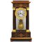 Antique Charles X Inlaid Portico Clock with Pendulum, 19th Century 1