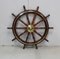 Ship's Steering Wheel in Teak, Early 20th Century 1