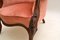 Antique Victorian Carved Armchair 8