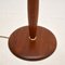 Vintage Adjustable Teak & Brass Floor Lamp 5