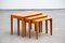 Tables Basses Gigognes Scandinaves en Teck, Set de 3 8