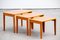 Scandinavian Nesting Coffee Tables in Teak, Set of 3 9