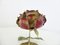 Vintage Wrought Iron Roses, 1960s, Set of 2 4