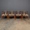 20th Century Wishbone Dining Chairs by Hans J Wegners for Carl Hansen & Søn, 1960s, Set of 4, Image 2