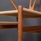 20th Century Wishbone Dining Chairs by Hans J Wegners for Carl Hansen & Søn, 1960s, Set of 4, Image 16