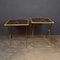 20th Century Bamboo & Brass Butler Tables, 1970s, Set of 2 5