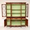 Antique Sheraton Style Yew Breakfront Bookcase 7